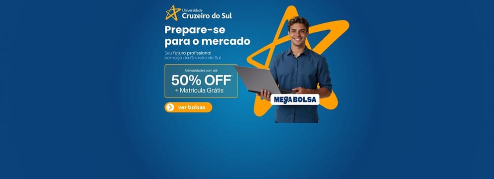 50%OFF + Matricula Grátis