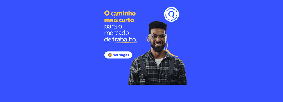 O caminho mais curto para o mercado de trabalho