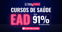última chance graduação EAD Saúde