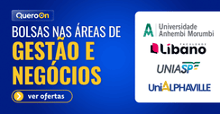 Bolsas em gestão e negócios