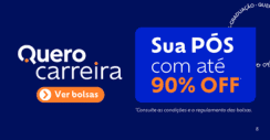 Sua Pós com até 90% OFF