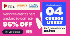 Até 96% OFF! Mega Bolsa + Collab