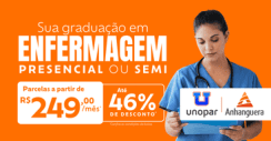 Bolsas Enfermagem - Anhanguera e Unopar