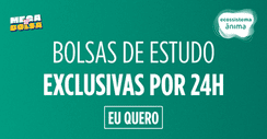 Bolsas de estudo exclusivas por 24h