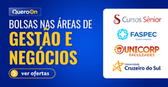 Bolsas em gestão e negócios