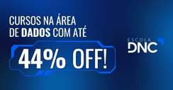 Cursos na área de dados na DNC