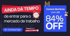 Ainda dá tempo de entrar para o mercado de trabalho