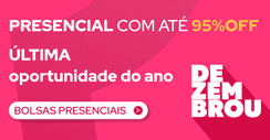 Presencial com até 95%