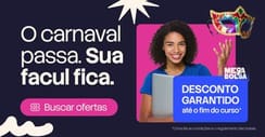 O carnaval passa, sua facul fica.
