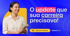 O Update que sua carreira precisava. 