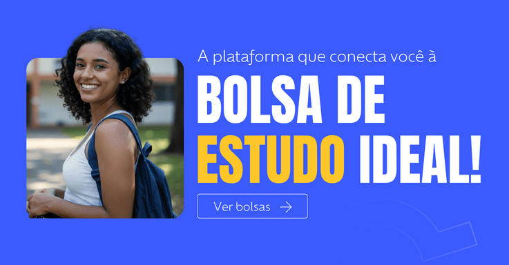 A plataforma que conecta você a bolsa de estudo ideal!