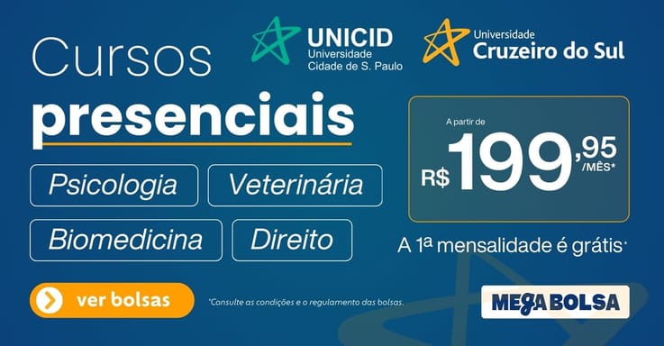 50% OFF + Matricula grátis