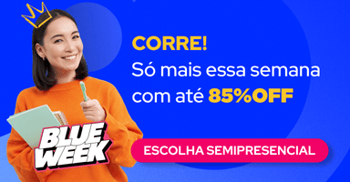 Só mais uma semana com até 85%