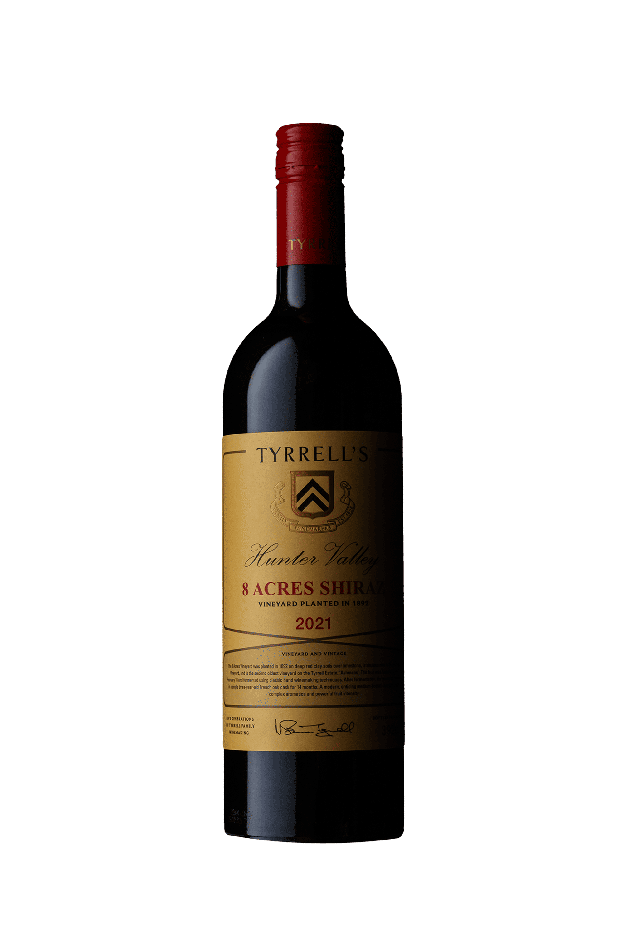 Tyrrell's Sacred Sites 8 Acres Shiraz 2021