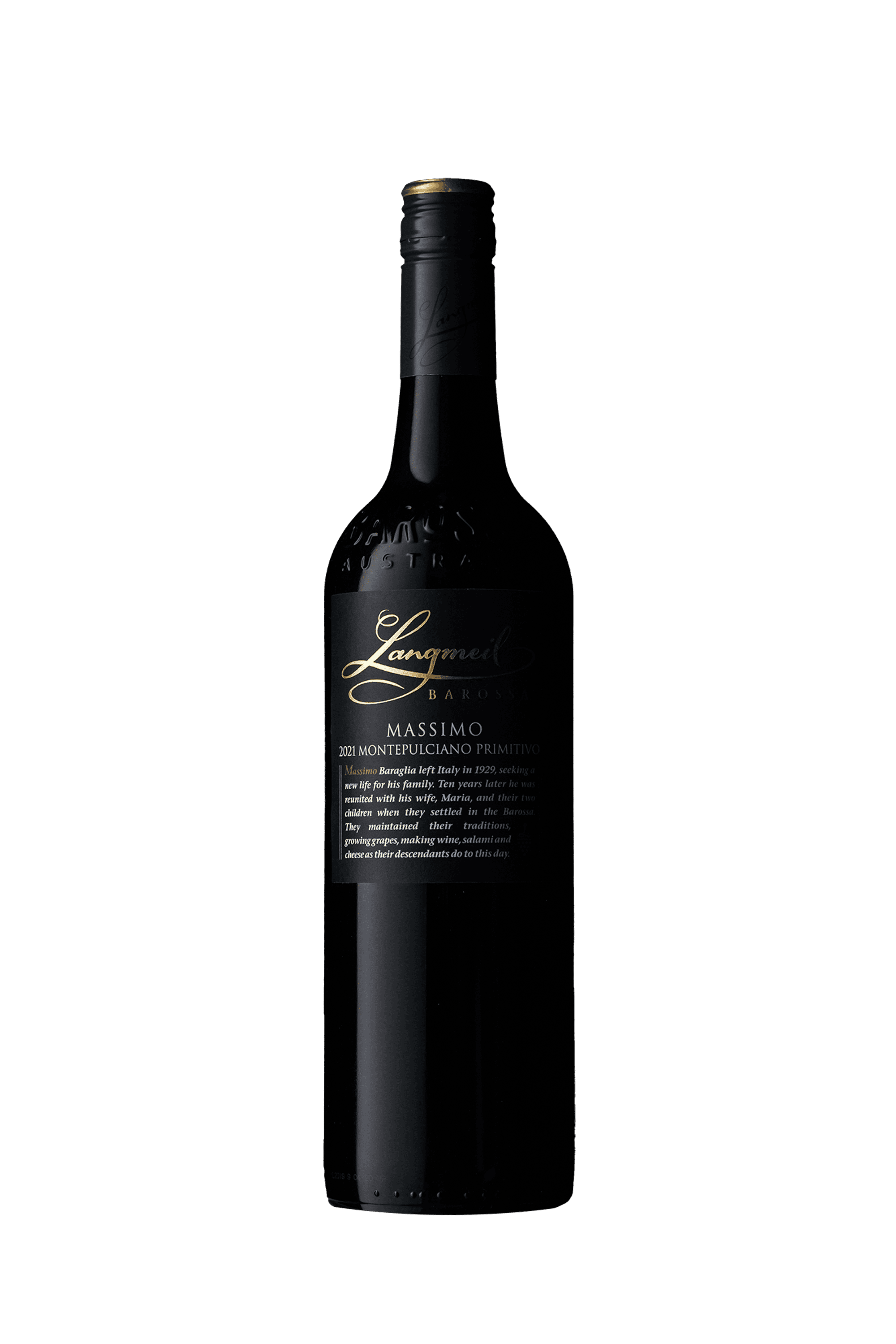 Langmeil Massimo Montepulciano Primitivo 2021