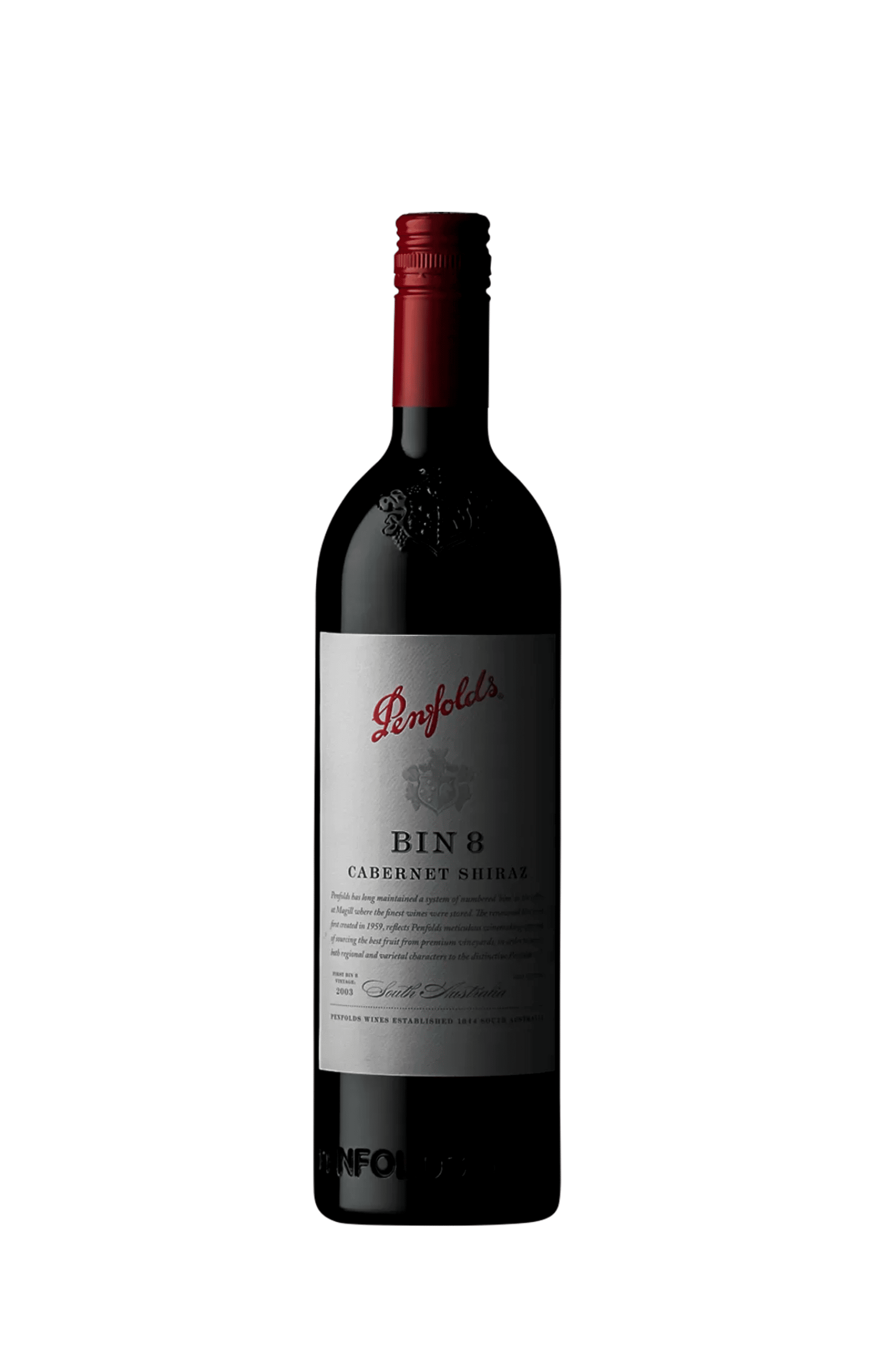 Penfolds Bin 8 Shiraz Cabernet Sauvignon 2019