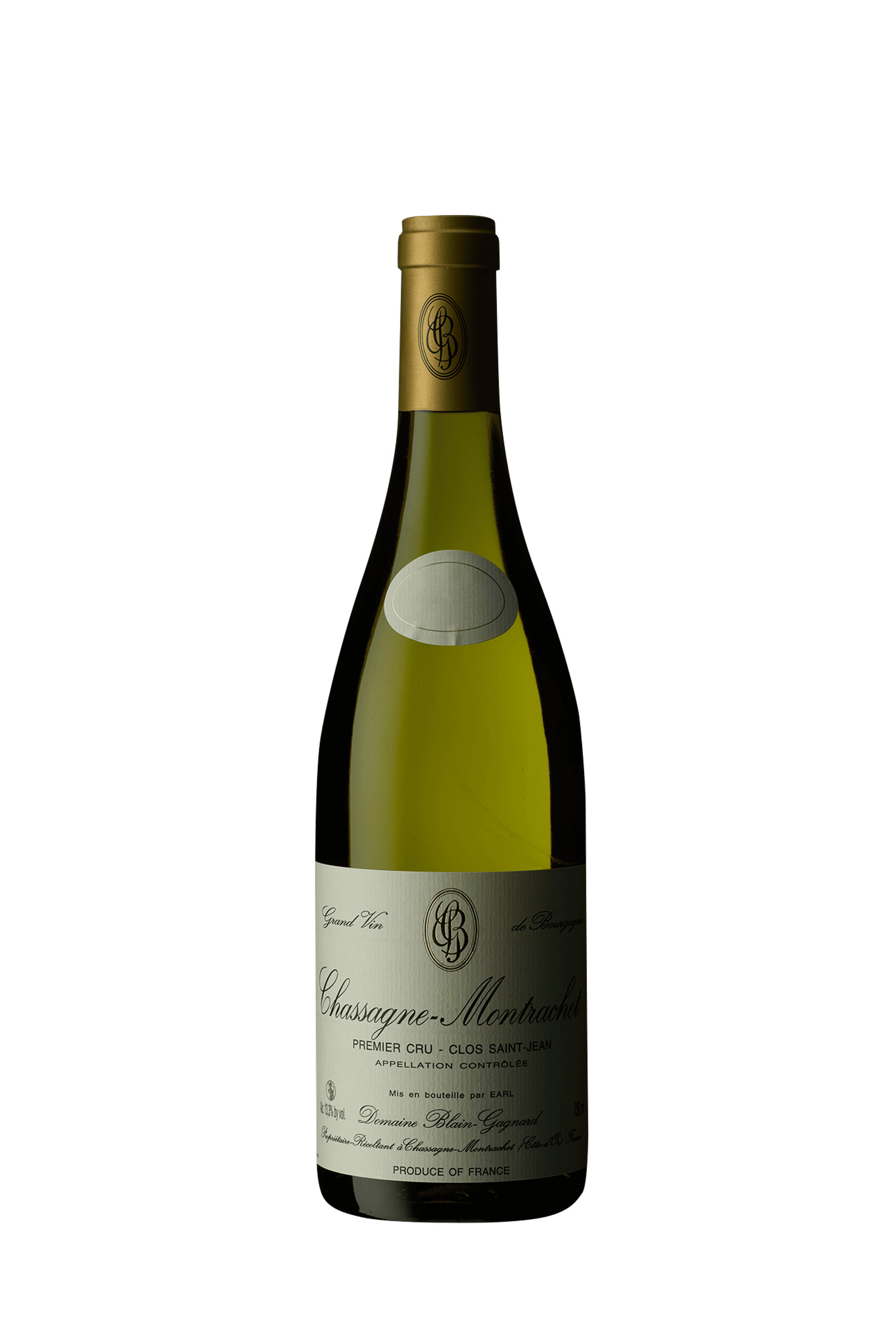 Blain-Gagnard Chassagne-Montrachet Clos Saint Jean Blanc 1er Cru 2021