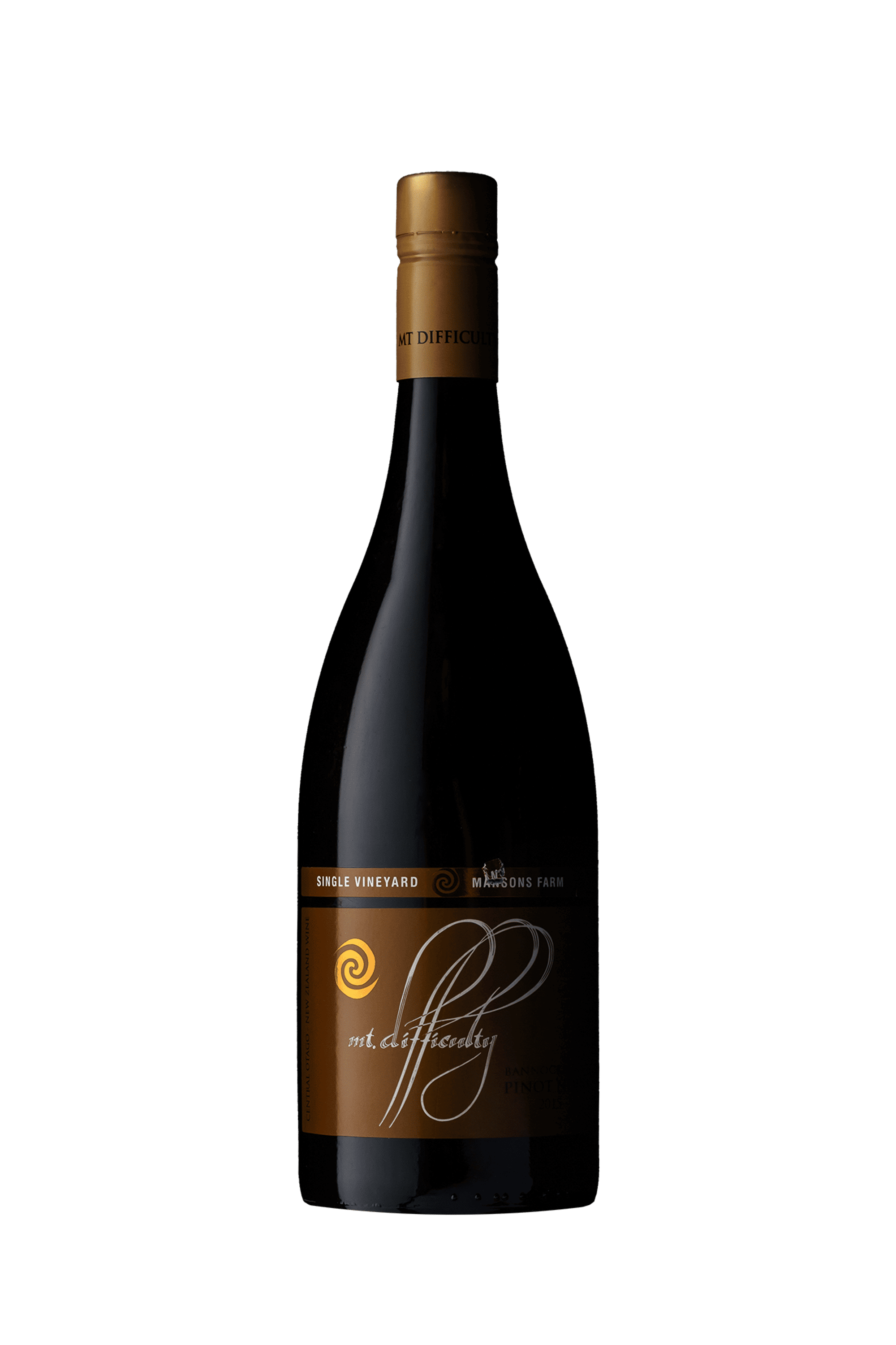 Mt Difficulty Mansons Farm SV Pinot Noir 2015