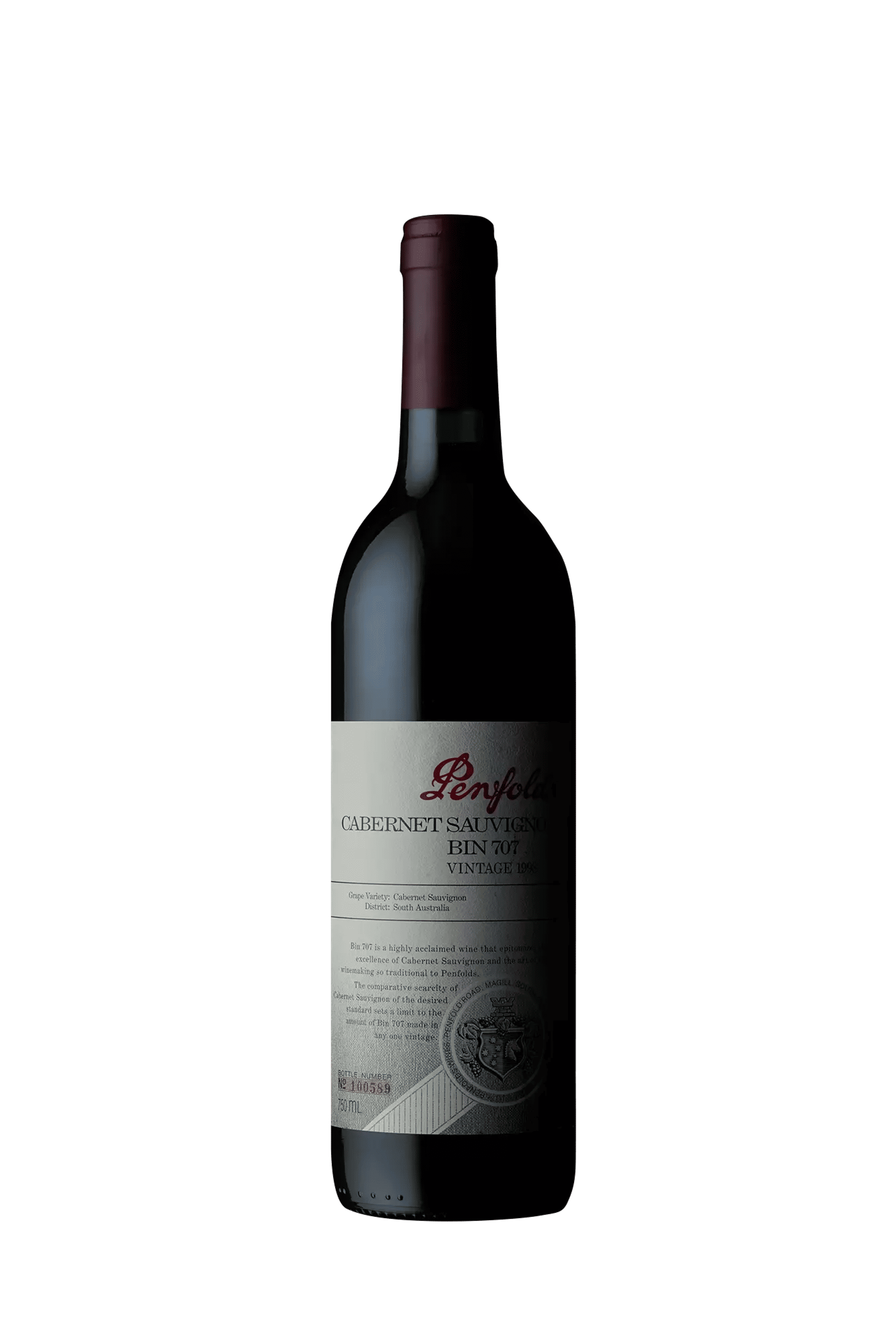 Penfolds Cabernet Sauvignon Bin 707 1998