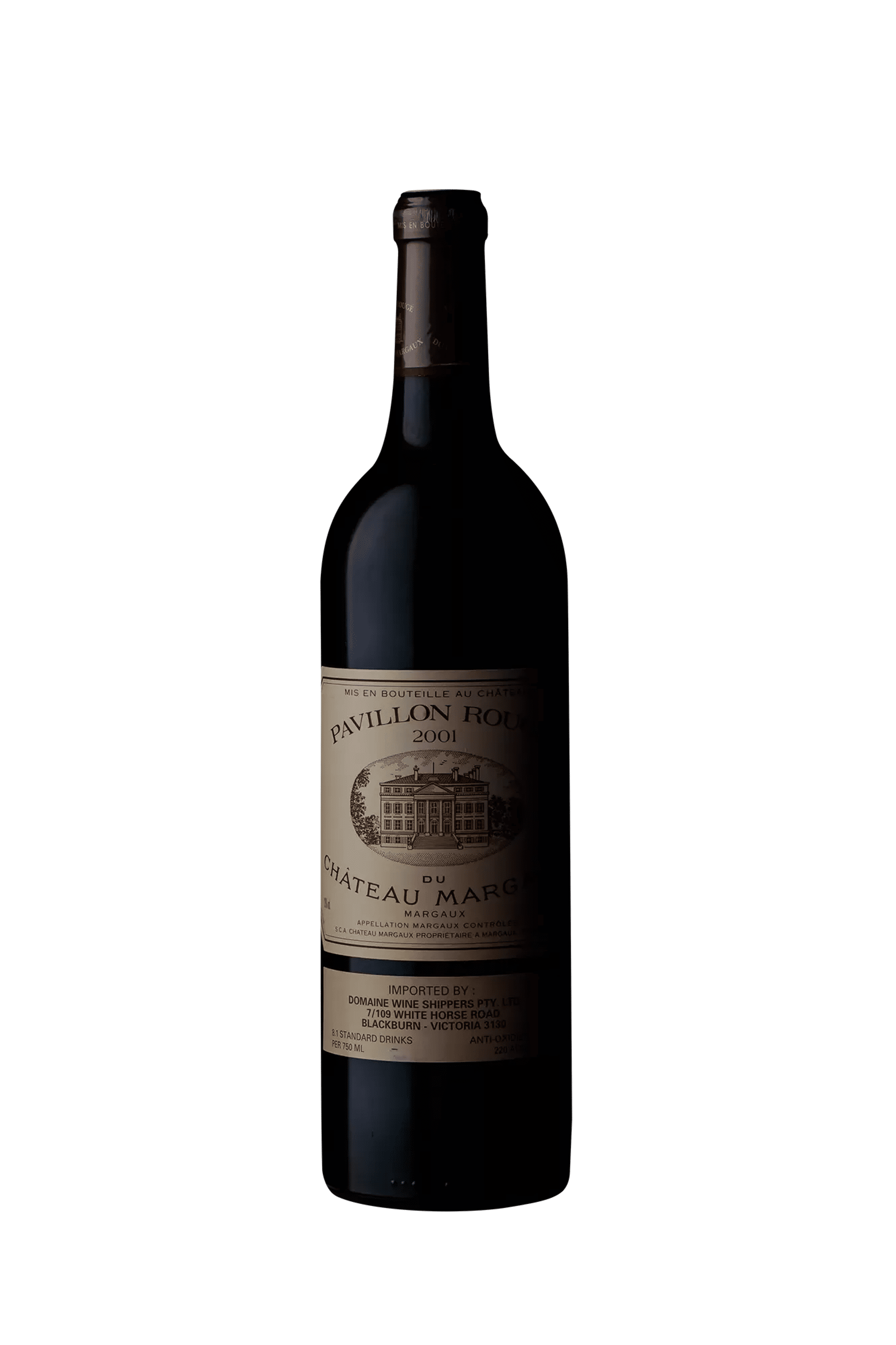 Château Margaux Pavilion Rouge Medoc 2001