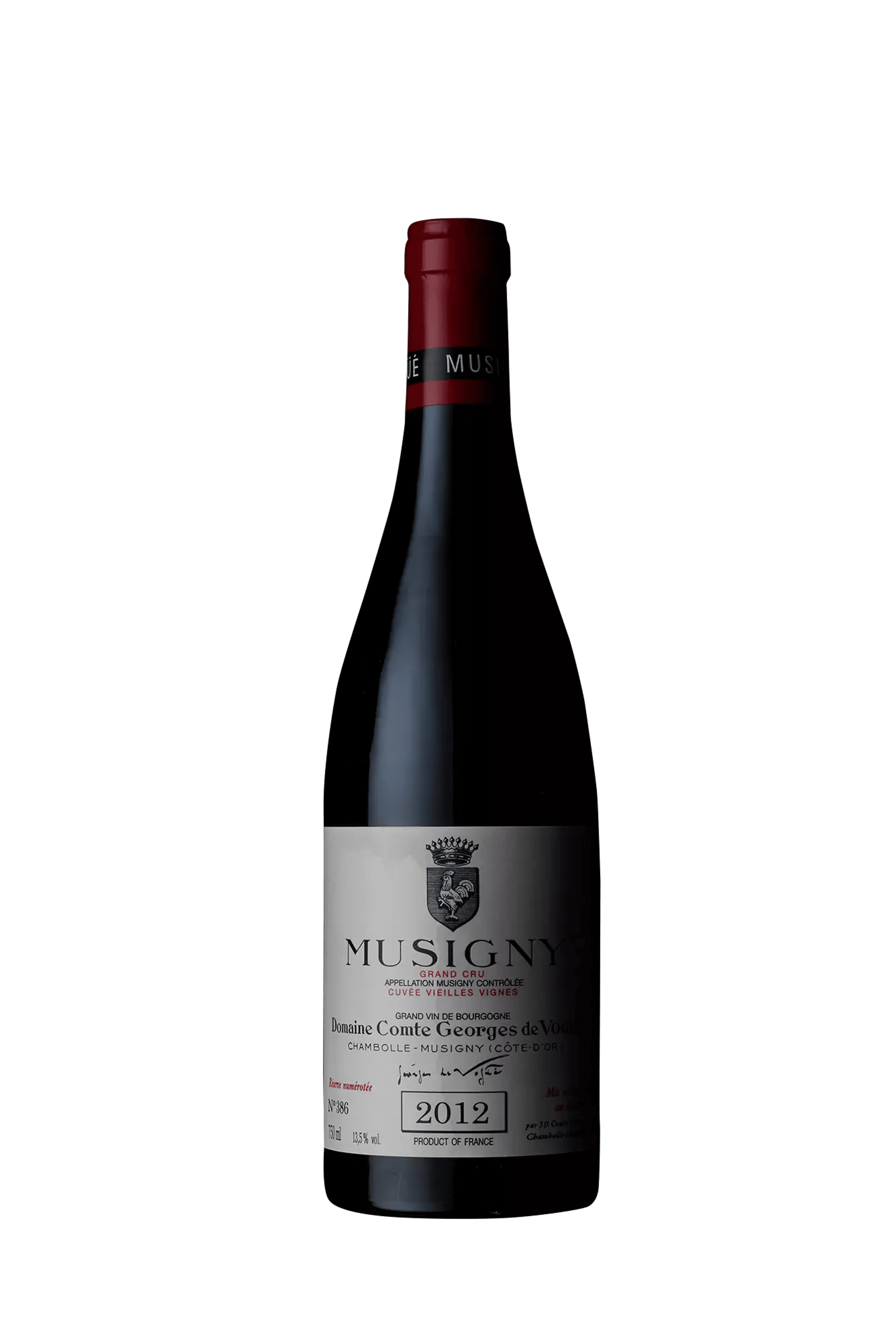 Comte de Vogüé Musigny Vieilles Vignes Grand Cru 2012