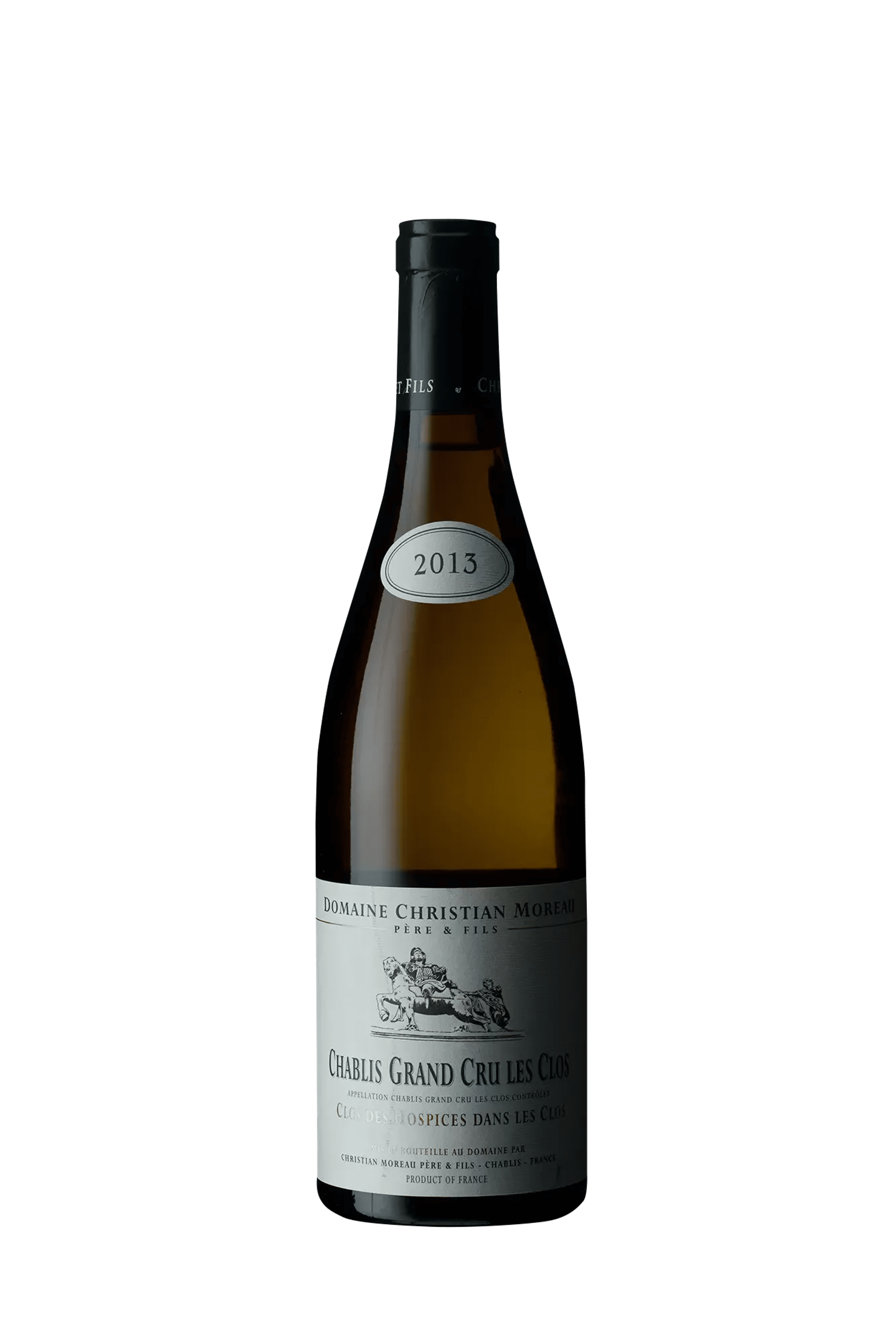 Christian Moreau Chablis Clos des Hospices dans Les Clos Grand Cru 2013