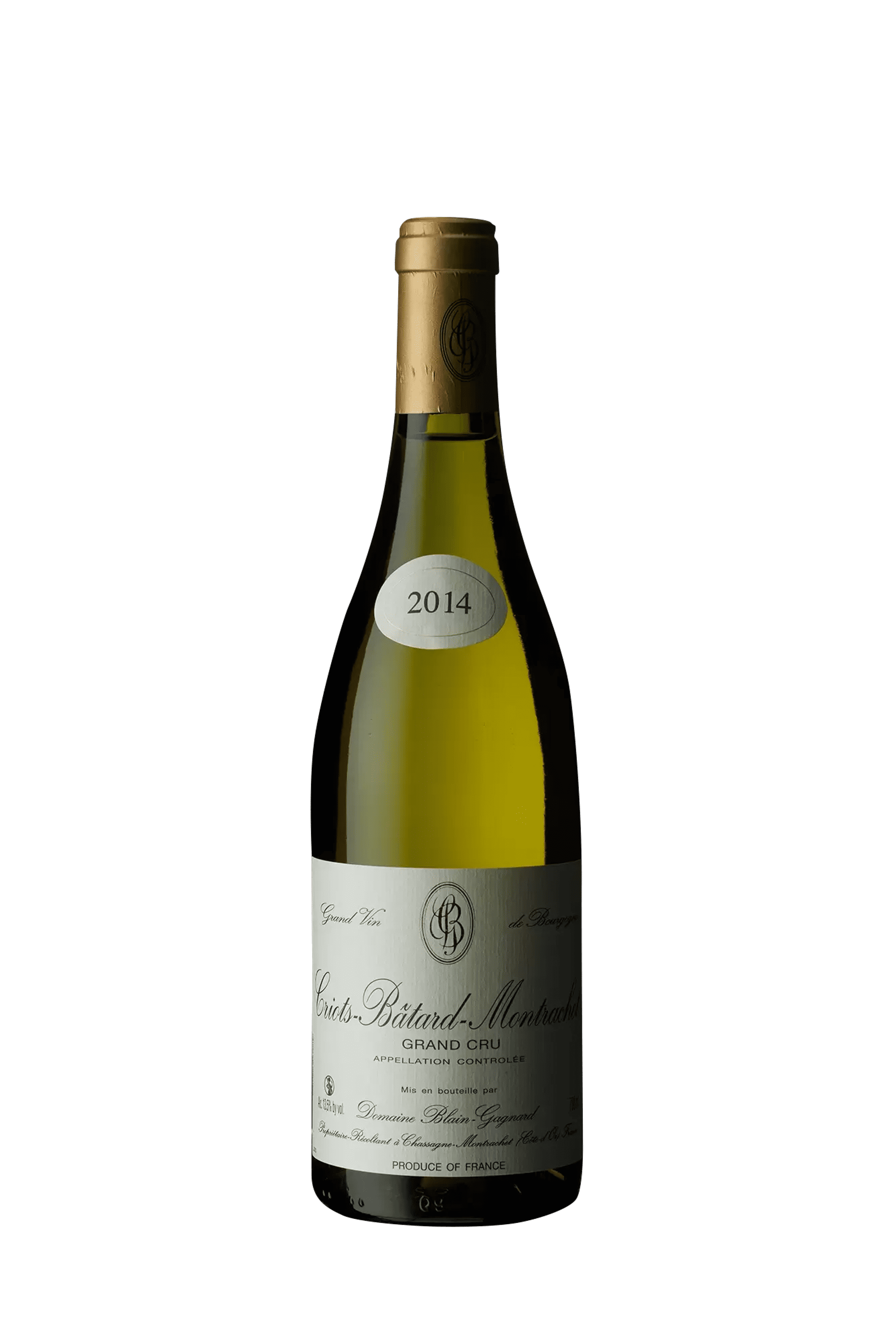 Blain-Gagnard Criots-Batard-Montrachet Grand Cru 2014