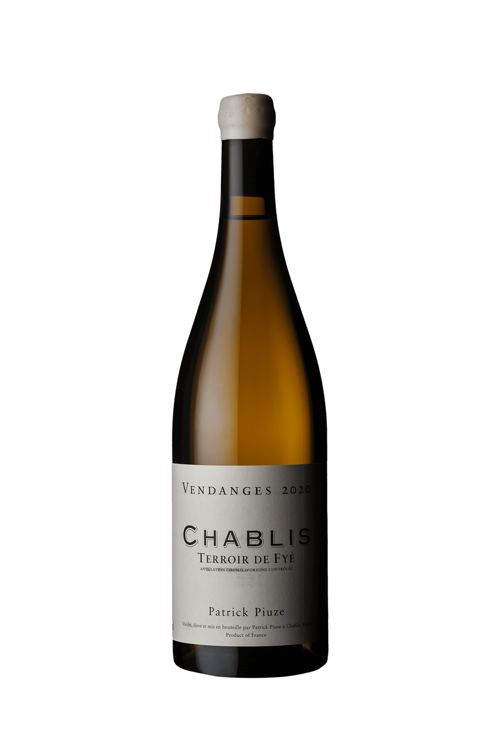 Patrick Piuze Chablis Terroir de Fye 2020