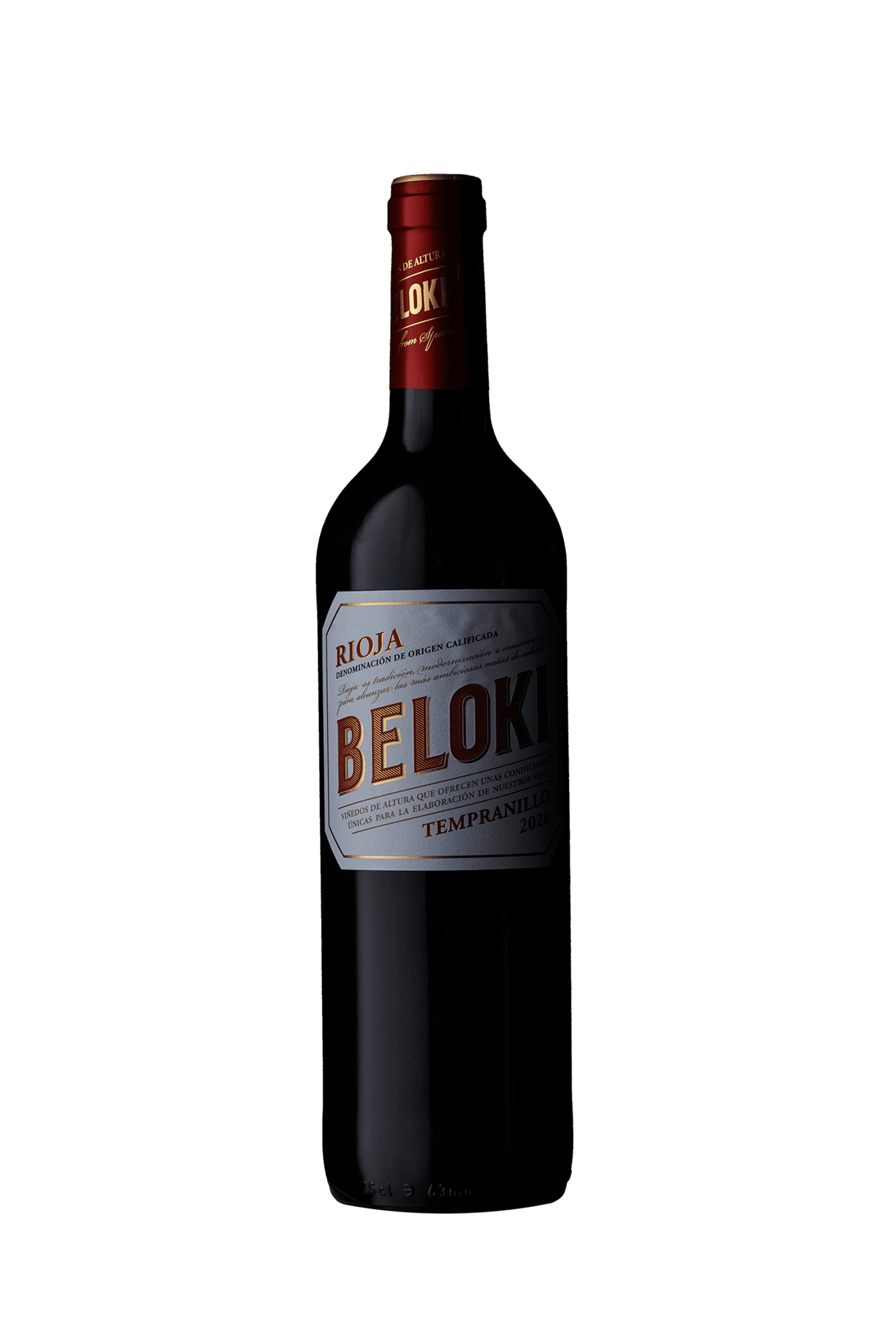 Vinedos de Altura Tempranillo Rioja Beloki DOCa 2020