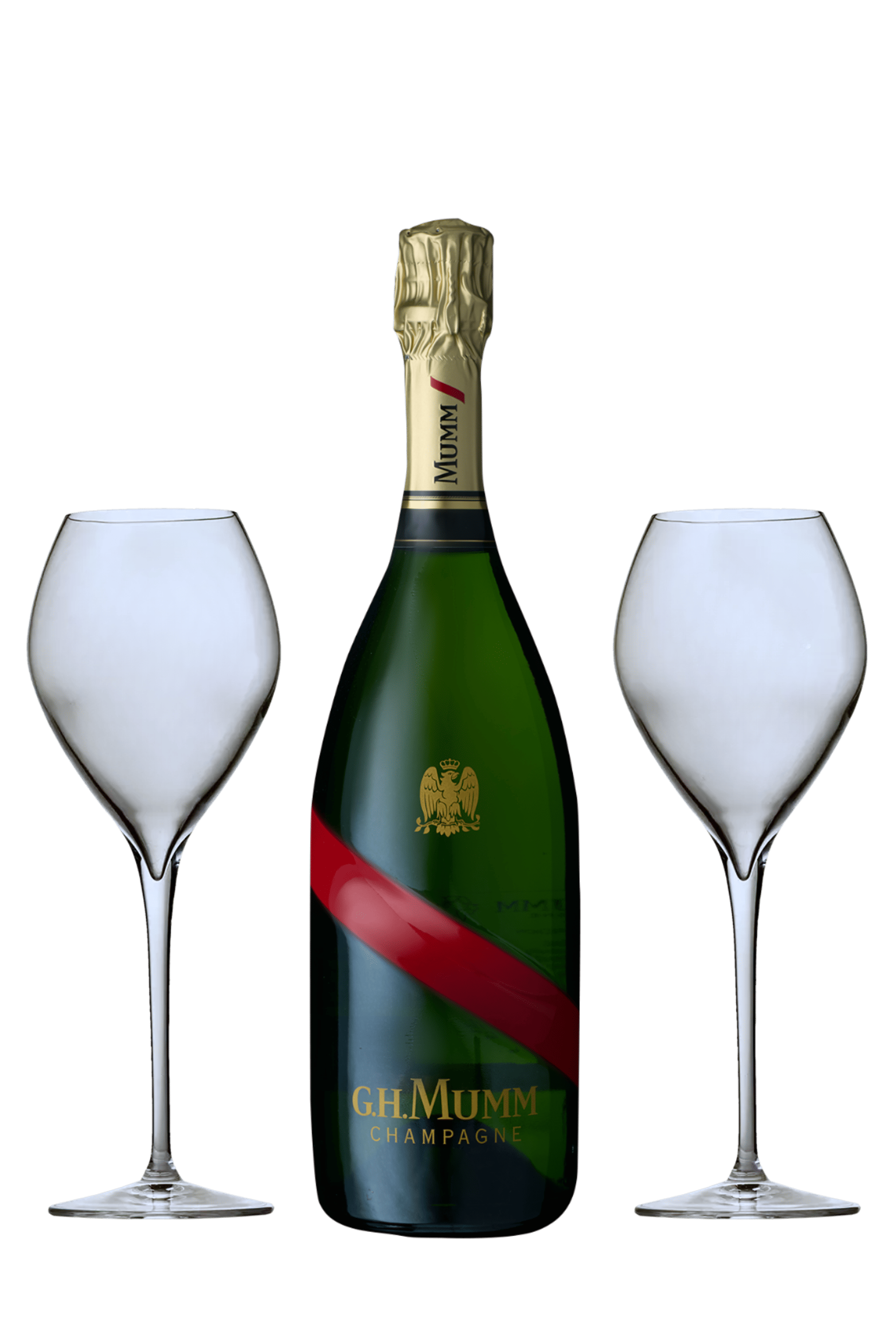 Maison Mumm Grand Cordon NV Twin Glass Pack