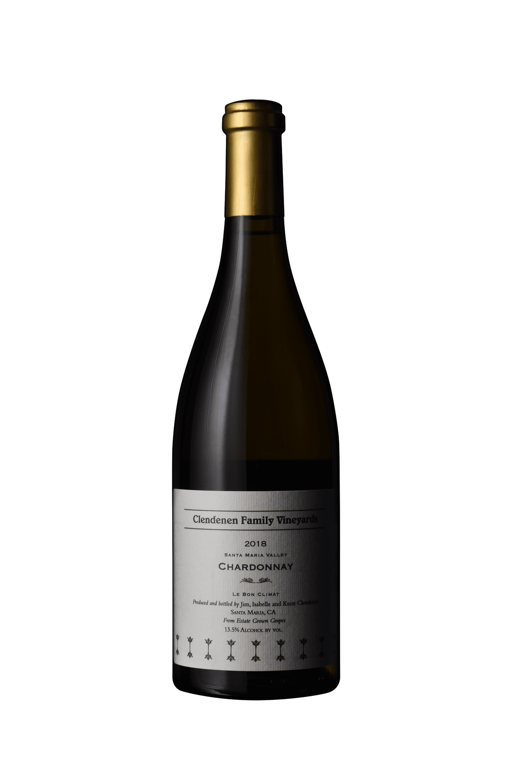 Au Bon Climat Clendenen Family Vineyards Le Bon Climat Chardonnay 2018