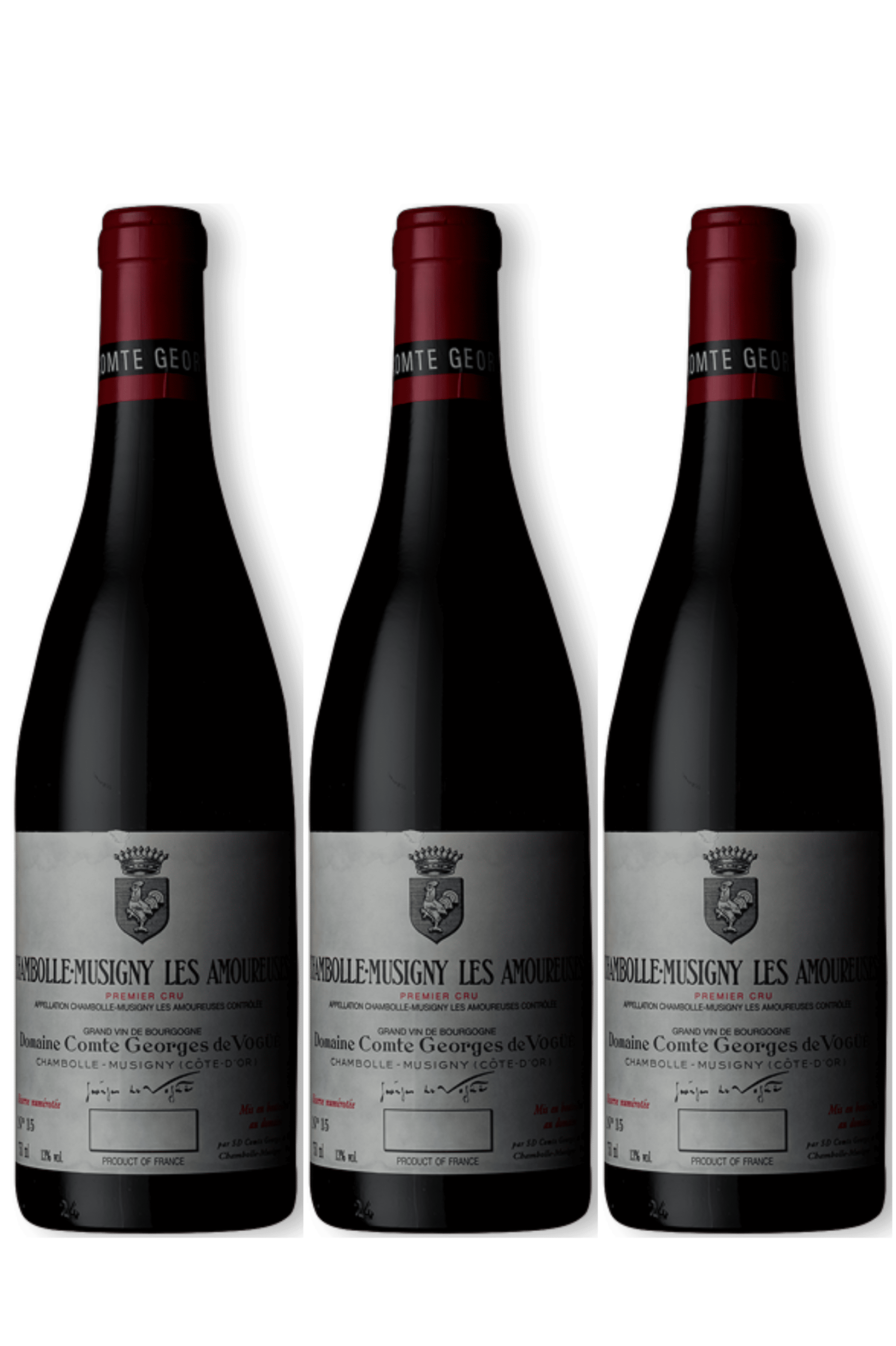 Comte Georges de Vogüé Chambolle-Musigny Les Amoureuses 1er Cru 3 Pack 2017