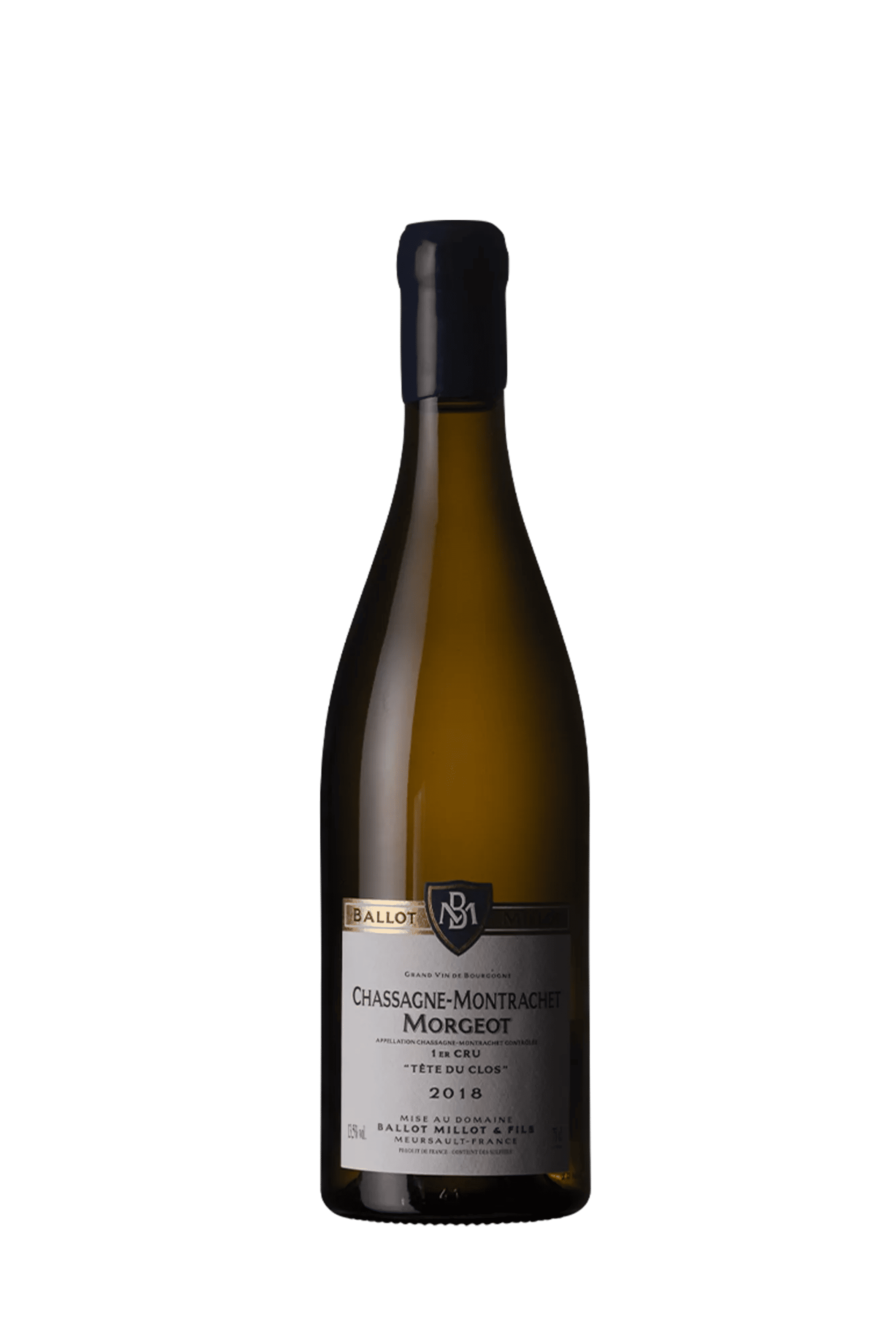 Ballot-Millot Chassagne Montrachet Morgeot Tete de Clos Blanc 1er Cru 2018