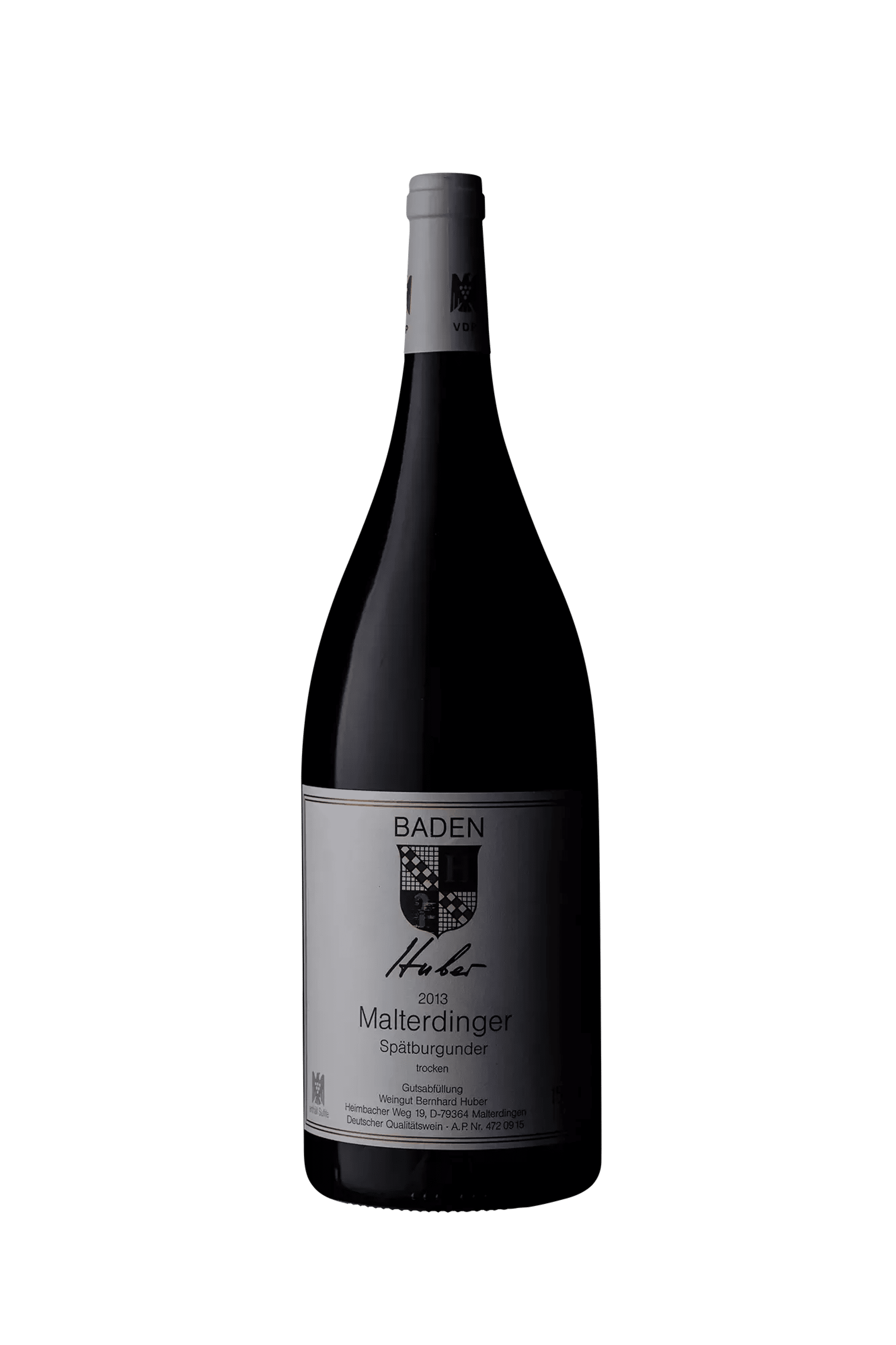 Bernhard Huber Malterdinger Spätburgunder Pinot Noir Magnum 1.5L 2013