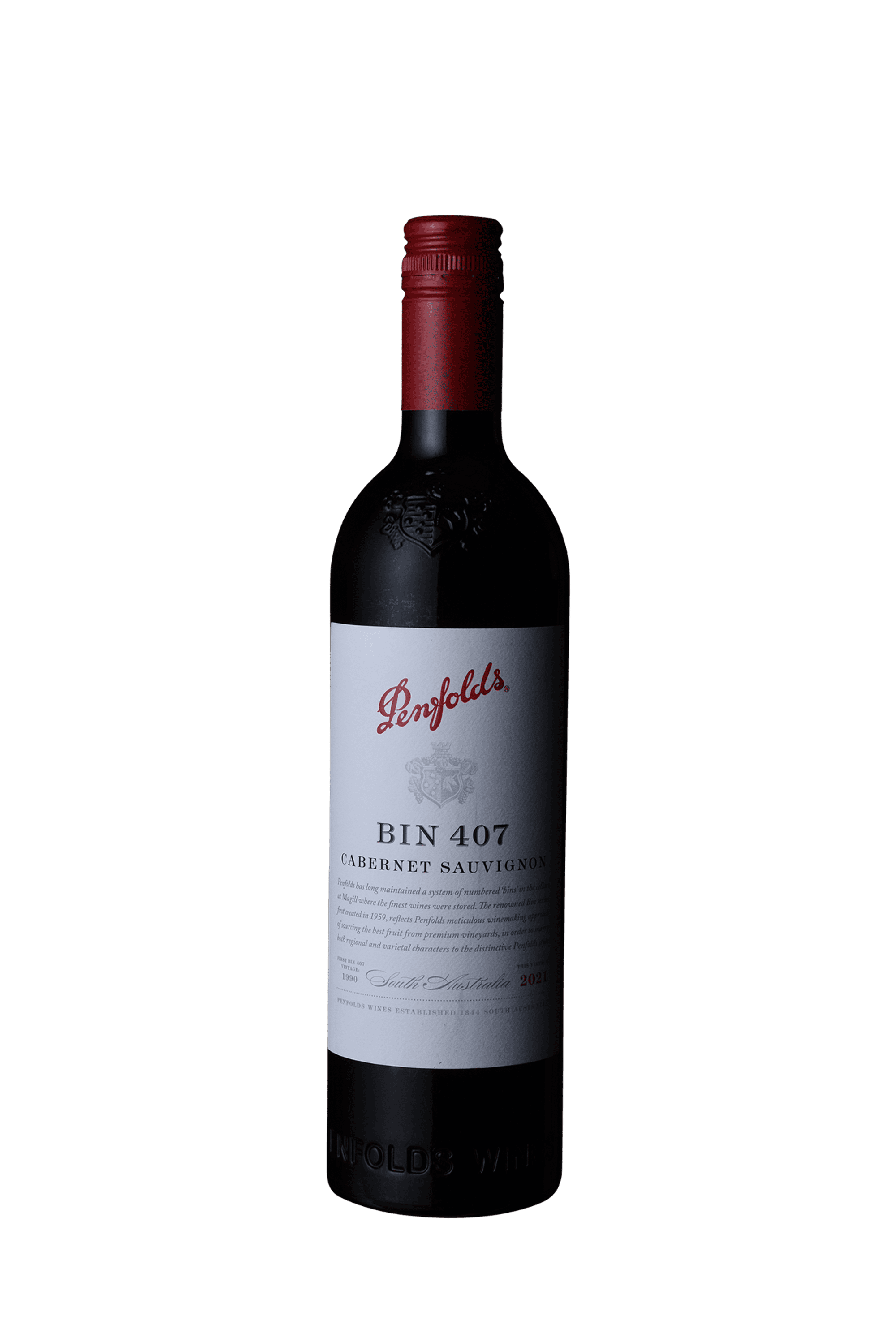 Penfolds Bin 407 Cabernet Sauvignon 2021