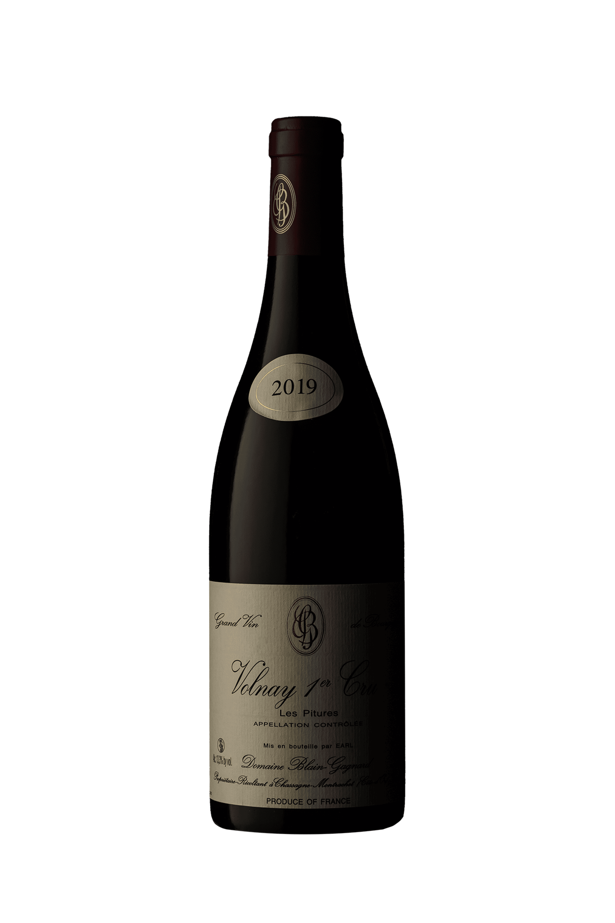 Blain-Gagnard Volnay Pitures 1er Cru 2019