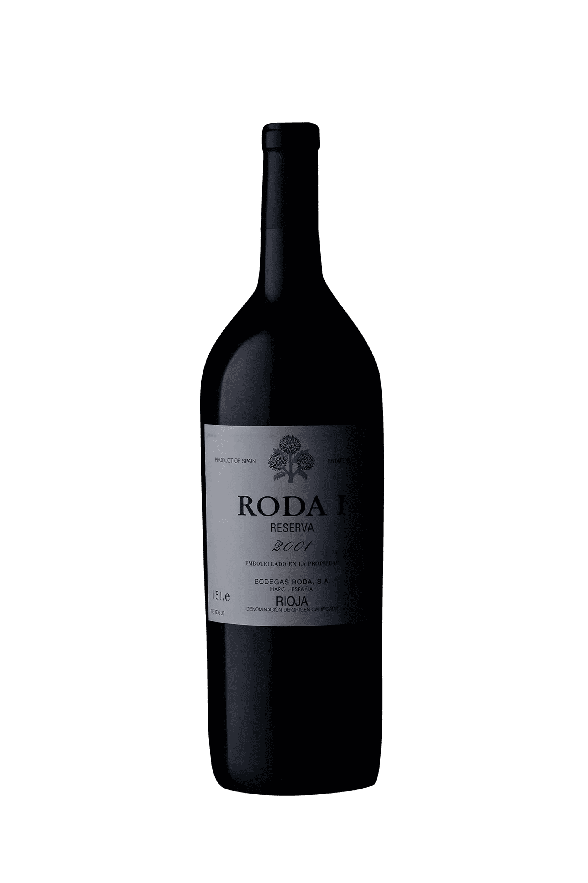 Bodegas Roda 'Roda 1' Reserva DOCa Magnum 1.5L 2001