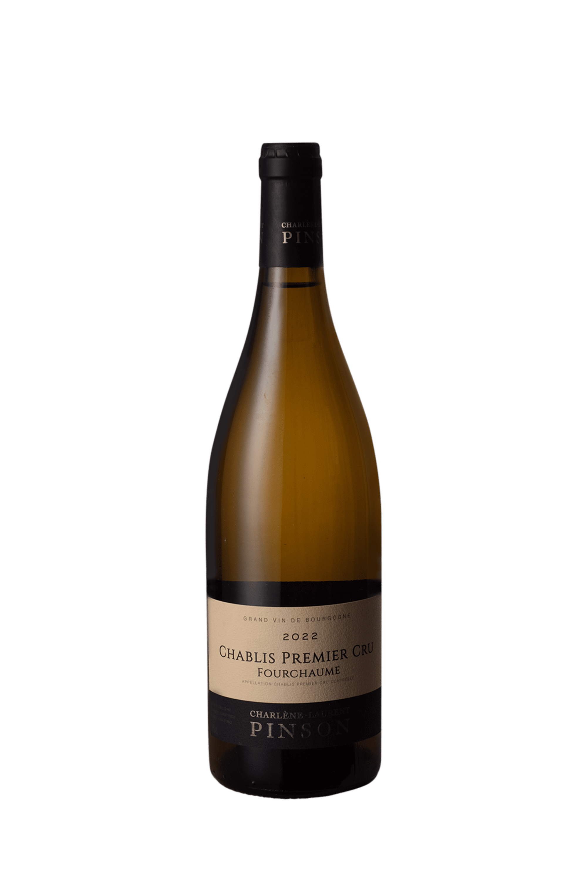 Domaine Charlène-Laurent Pinson Chablis 'Fourchaume' 1er Cru 2022