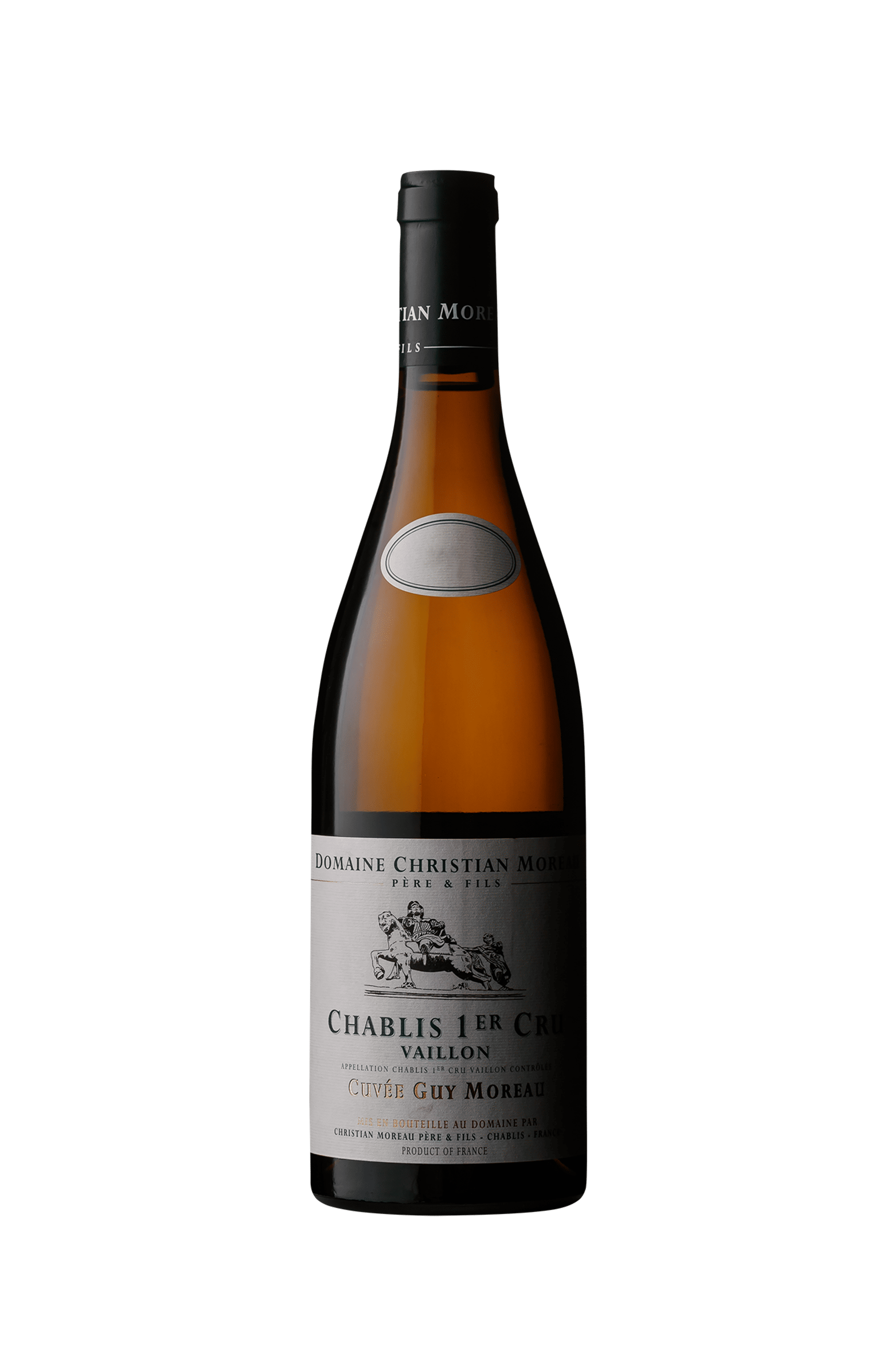 Christian Moreau Chablis Vaillons Cuvée Guy Moreau 1er Cru 2020