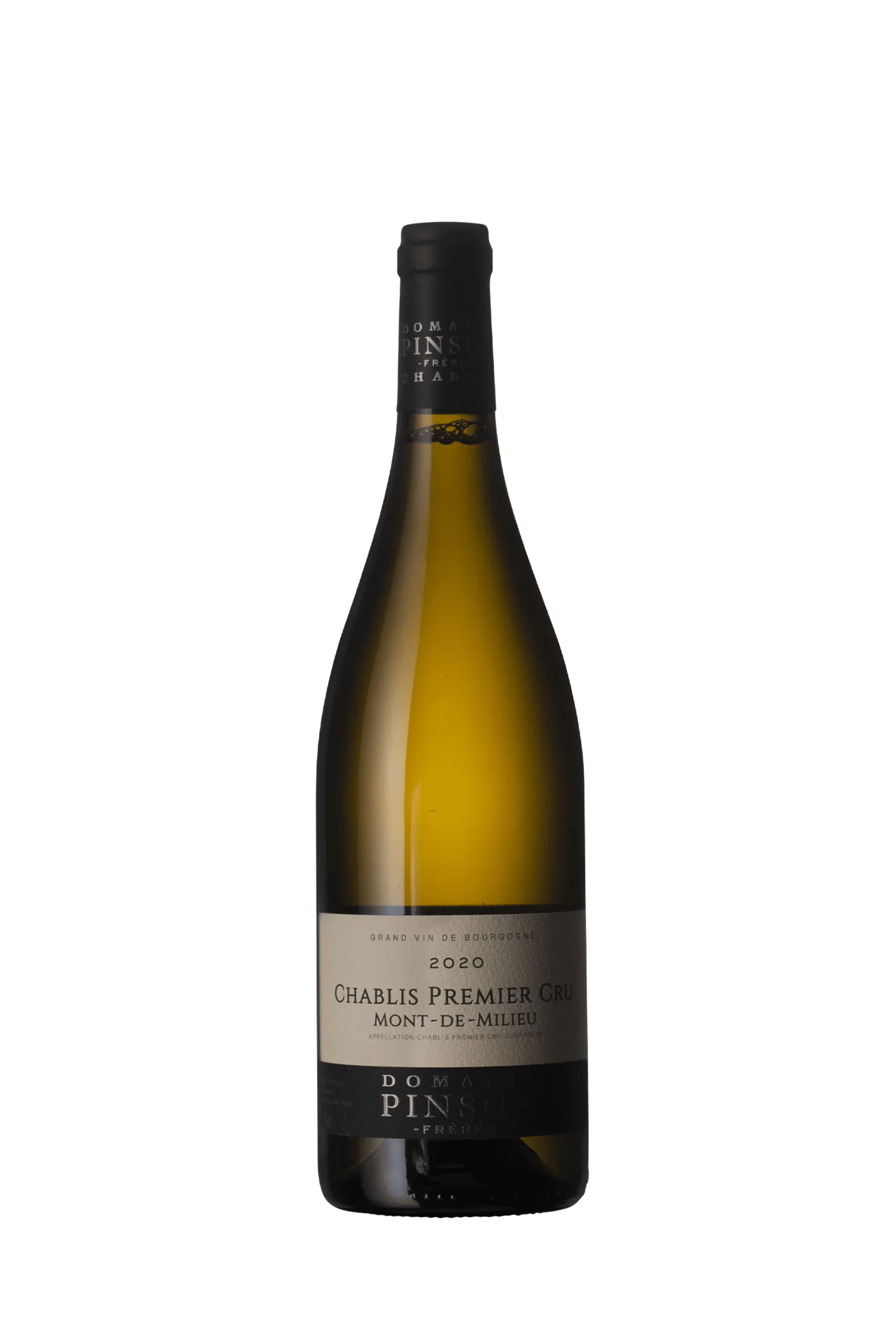 Domaine Pinson Chablis Mont de Milieu 1er Cru 2020