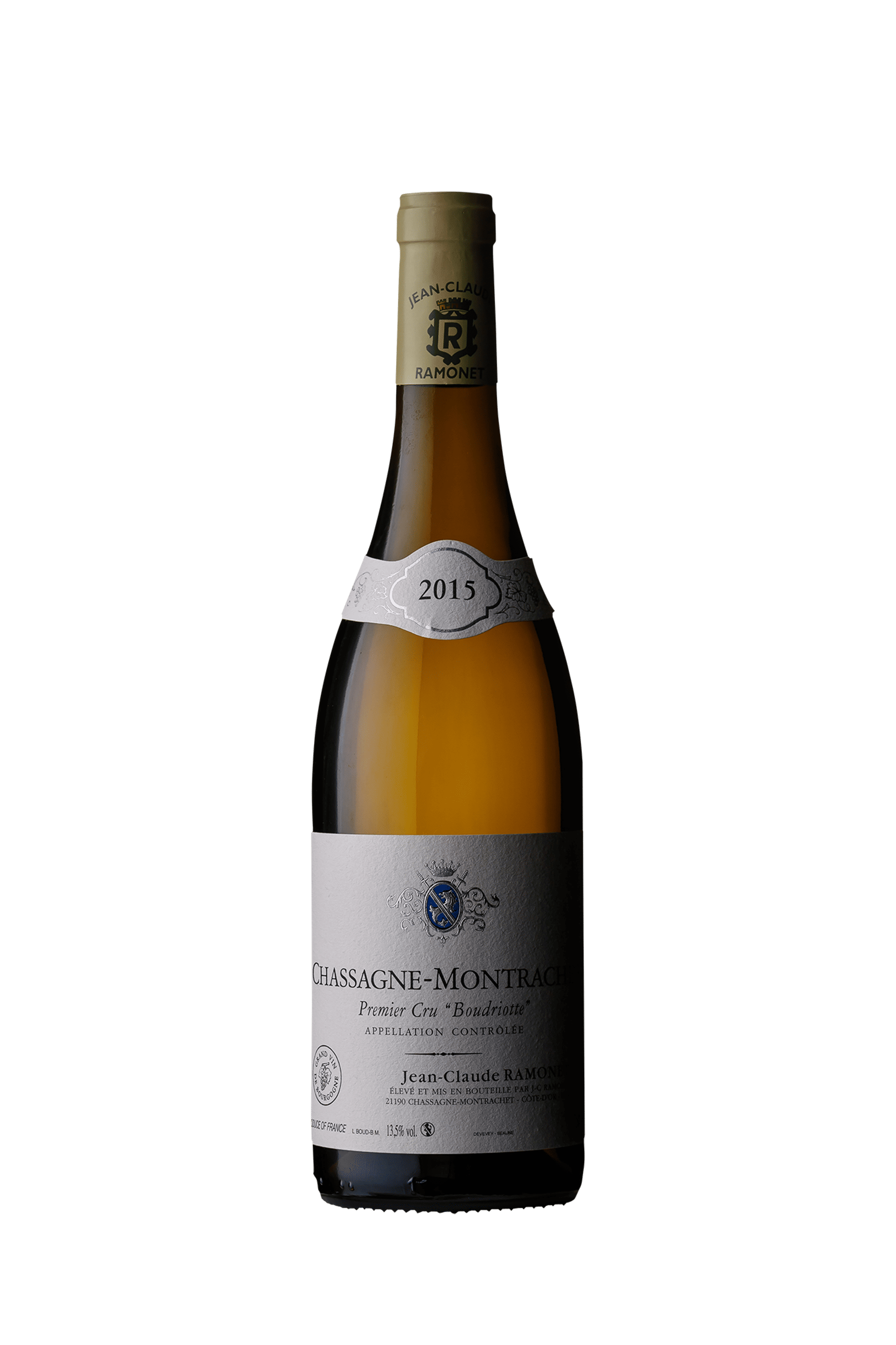 Jean-Claude Ramonet Chassagne-Montrachet Clos de la Boudriotte 1er Cru 2015