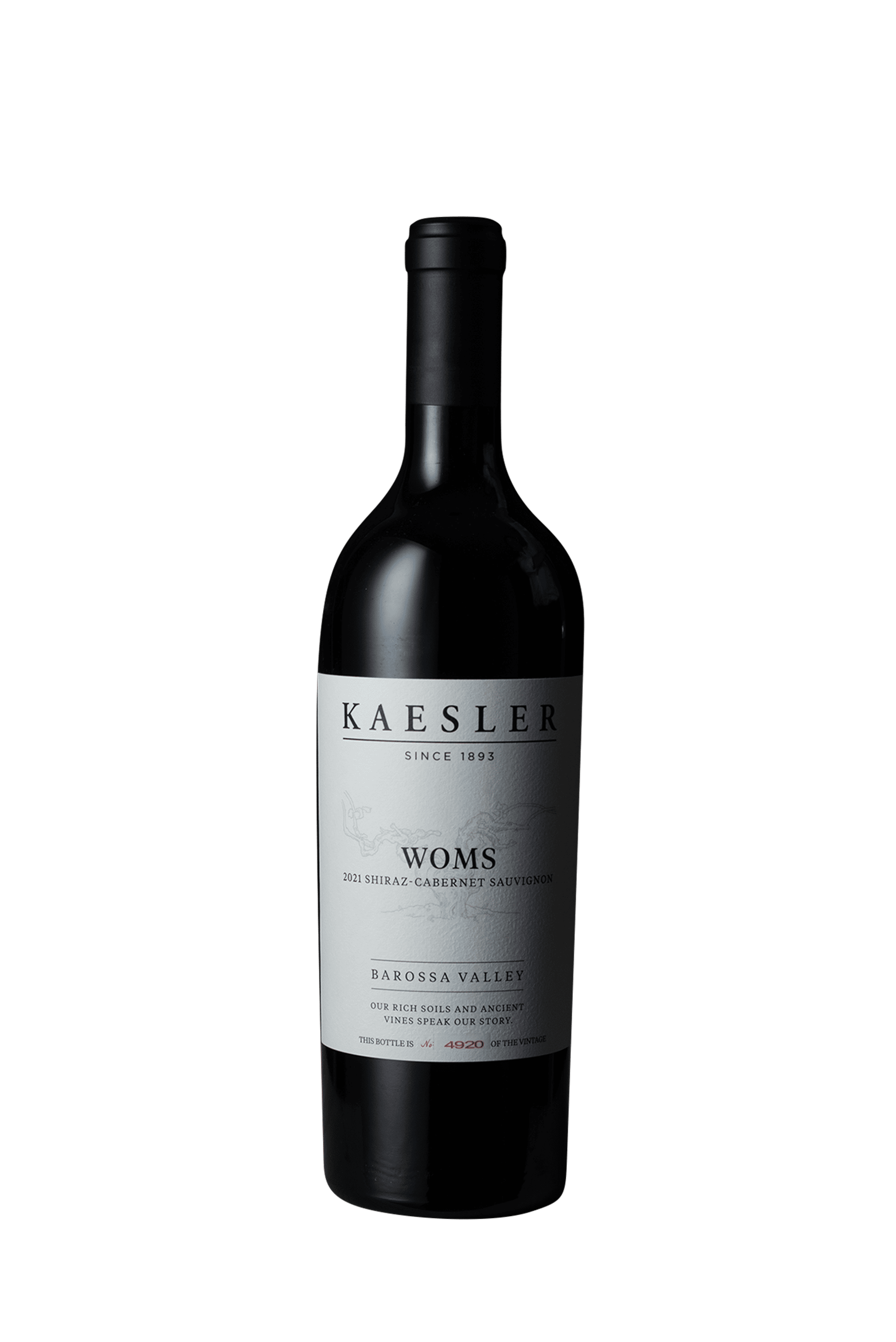 Kaesler WOMS Shiraz Cabernet 2021