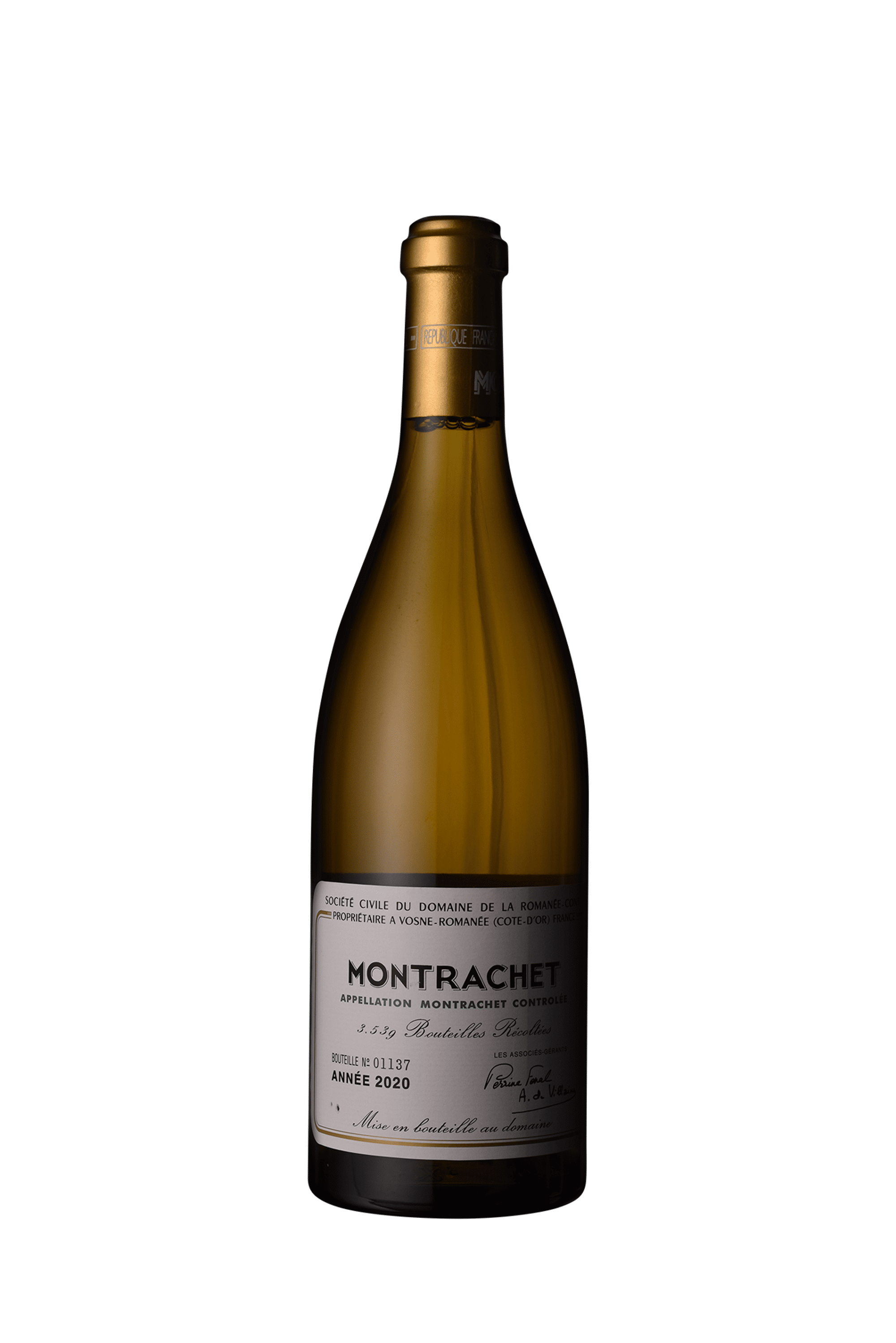 Domaine de la Romanee-Conti Montrachet Grand Cru 2020