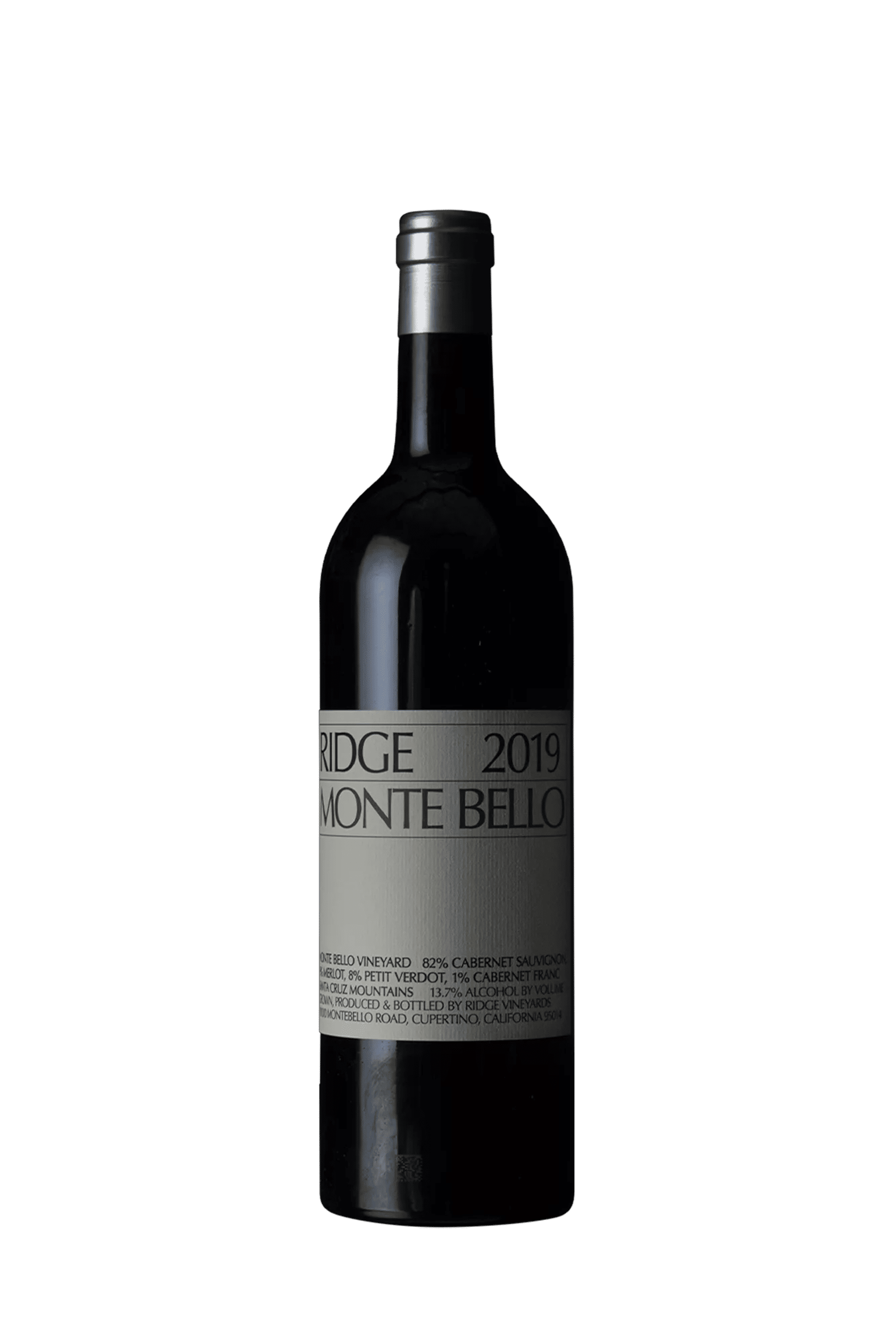 Ridge Estate Monte Bello Cabernet 2019