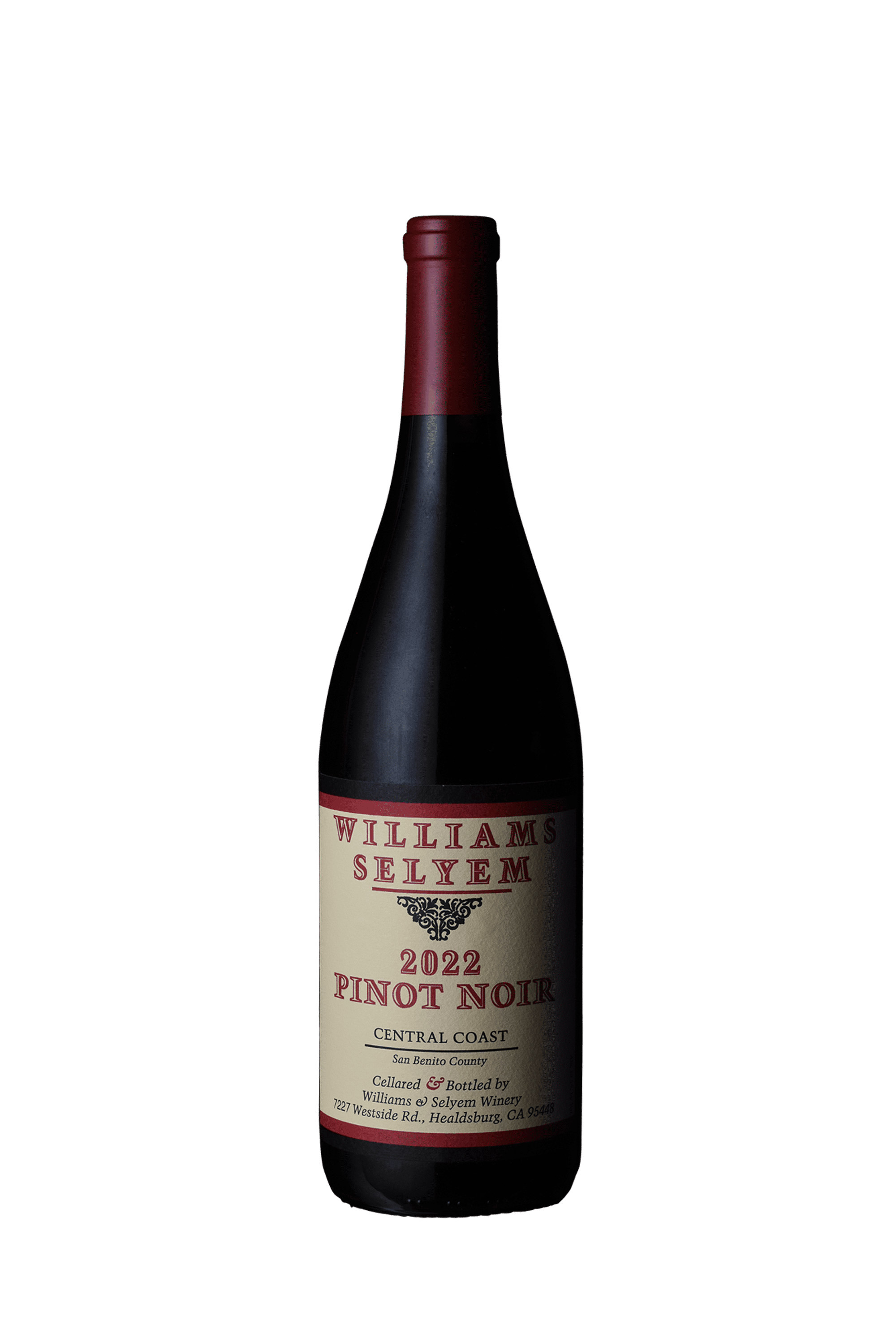 Williams Selyem Central Coast Pinot Noir 2022