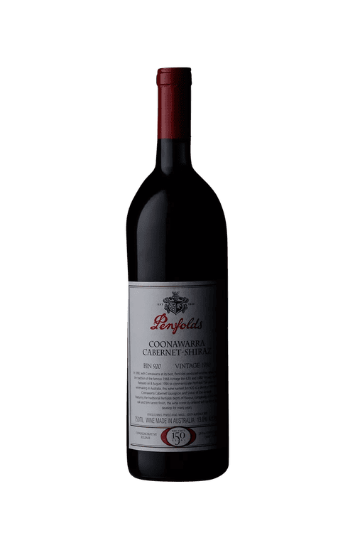 Penfolds Bin 920 Coonawarra Cabernet Shiraz 1990