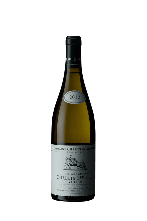 Christian Moreau Chablis Vaillons Cuvée Guy Moreau 1er Cru 2012