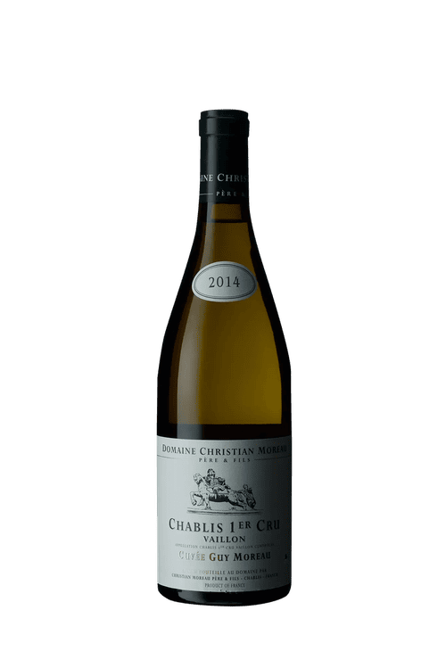 Christian Moreau Chablis Vaillons Cuvée Guy Moreau 1er Cru 2014