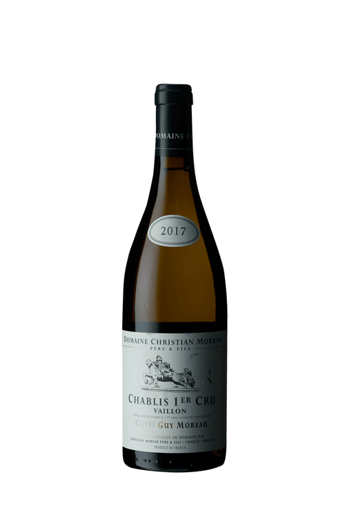 Christian Moreau Chablis Vaillons Cuvée Guy Moreau 1er Cru 2017