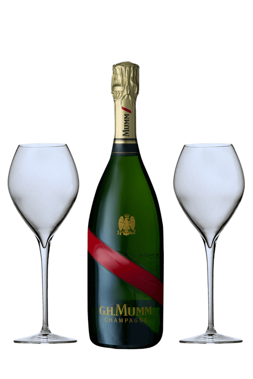 Maison Mumm Grand Cordon NV Twin Glass Pack